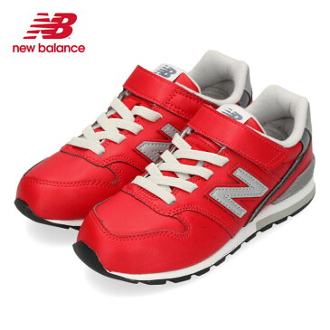ニューバランス キッズ ジュニア スニーカー new balance YV996L RD レッド 靴 通学 ベルクロ セール