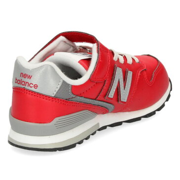 ニューバランス キッズ ジュニア スニーカー new balance YV996L RD レッド 靴 通学 ベルクロ セール