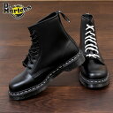 ドクターマーチン Dr.Martens 1460 WS ブーツ 8ホール 靴 24758001 黒 ホワイトステッチ レディース メンズ ユニセックス 8EYE