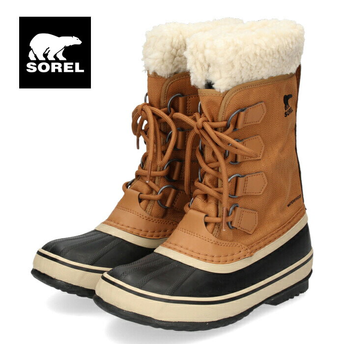 ソレル ブーツ レディース ソレル スノーブーツ レディース ウィンター SOREL NL3483 224 ブーツ 冬 ウィンターカーニバル キャメル 茶色 防水 防寒 雪