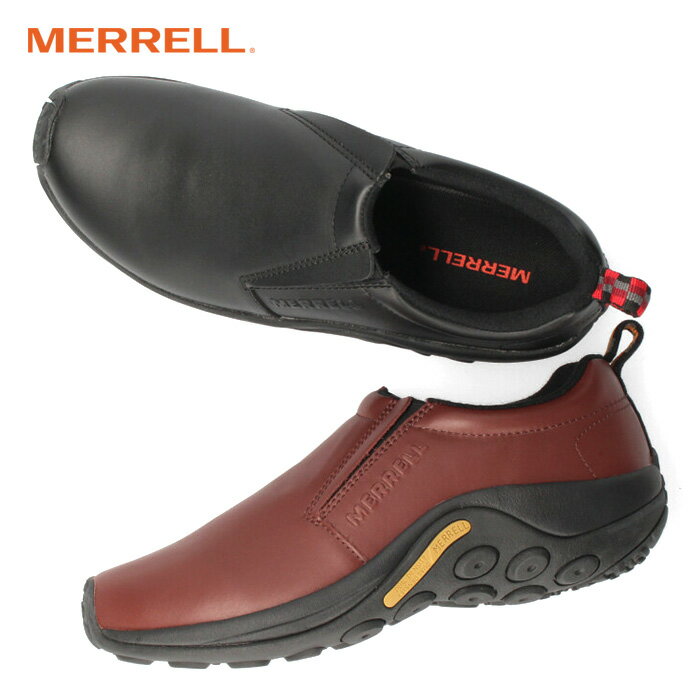 【全商品ポイント5倍】メレル ジャングルモック レザー メンズ MERRELL JUNGLE MOC LEATHER 【国内正規品】 スニーカー ウォーキング スリッポン アウトドア キャンプ