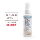 【クーポンで5%オフ】コロンブス 除菌 スプレー アルコール除菌 足元の除菌スプレー 100ml 靴 スニーカー COLUMBUS 14650