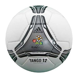 アディダス タンゴ 12 ユーロ 2012 決勝戦試合球 レプリカ 4号 AS461EUF 30 4800