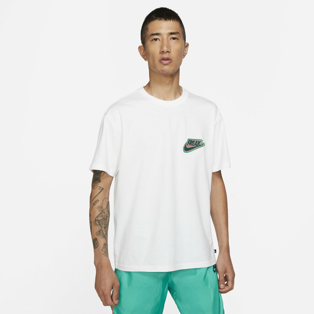 ナイキ ヤニス アデトクンボ フリーク プレミアム ショートスリーブ Tシャツ ホワイト DJ1563-100 4500