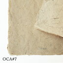 手漉き紙 AS紙 OCA#7 和紙 手漉き 耳付き 大判 工作 包装紙 ランチョンマット 敷紙 カルトナージュ 手作り うちわ 封筒 ランタン ペーパー アバカ...