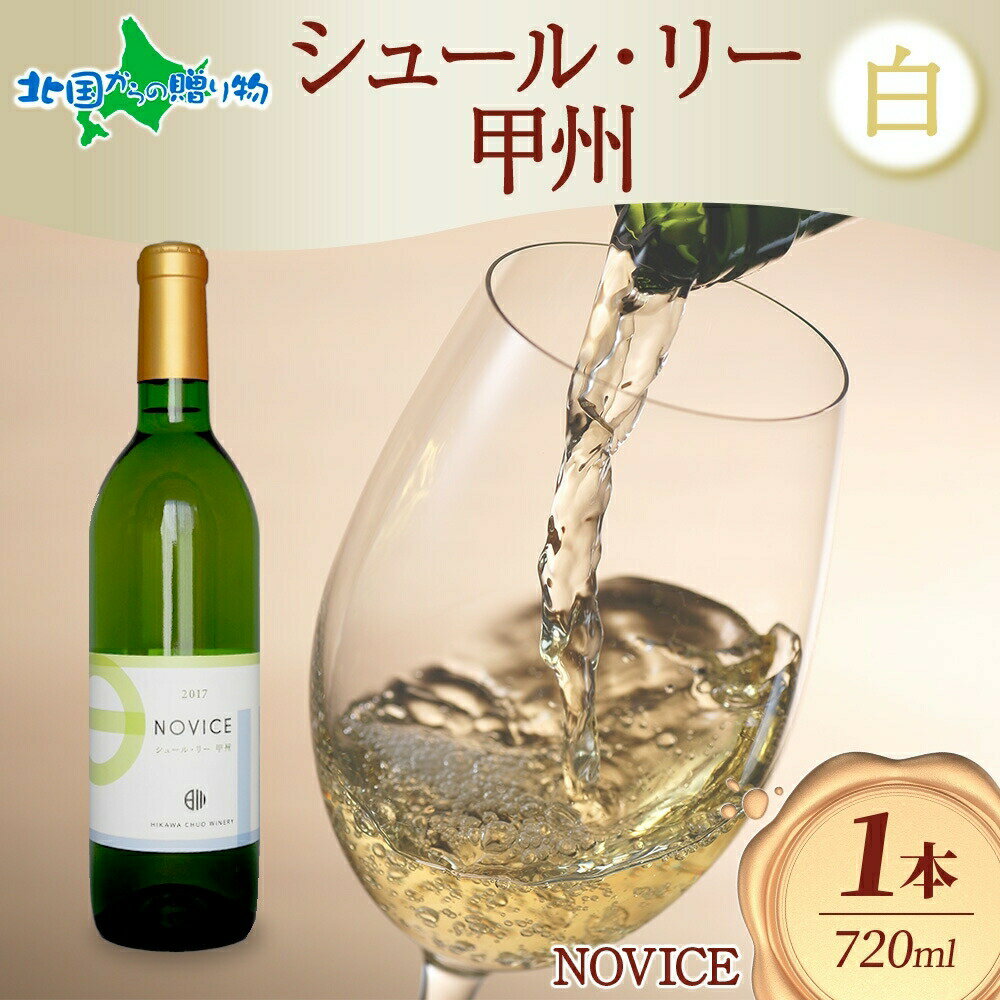 白ワイン NOVICEノヴィス シュール・リー 甲州 720mlx1本 フルボトル 辛口 日川中央葡萄酒 山梨県 笛吹市 北国からの贈り物 産直ギフト