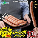 【マラソン10%OFFクーポン】ジャンボフランクフルト110gx10本 ソーセージ 詰め合わせ お楽しみ 大容量 国産 豚肉使用 無添加 お弁当 朝食 おつまみ...