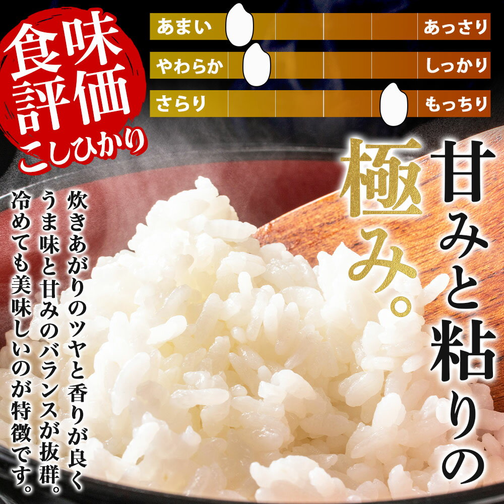 令和7年 新潟県産 コシヒカリ 精米 5kg/10kg 米 白米 精米 お米 ごはん ライス 甘...