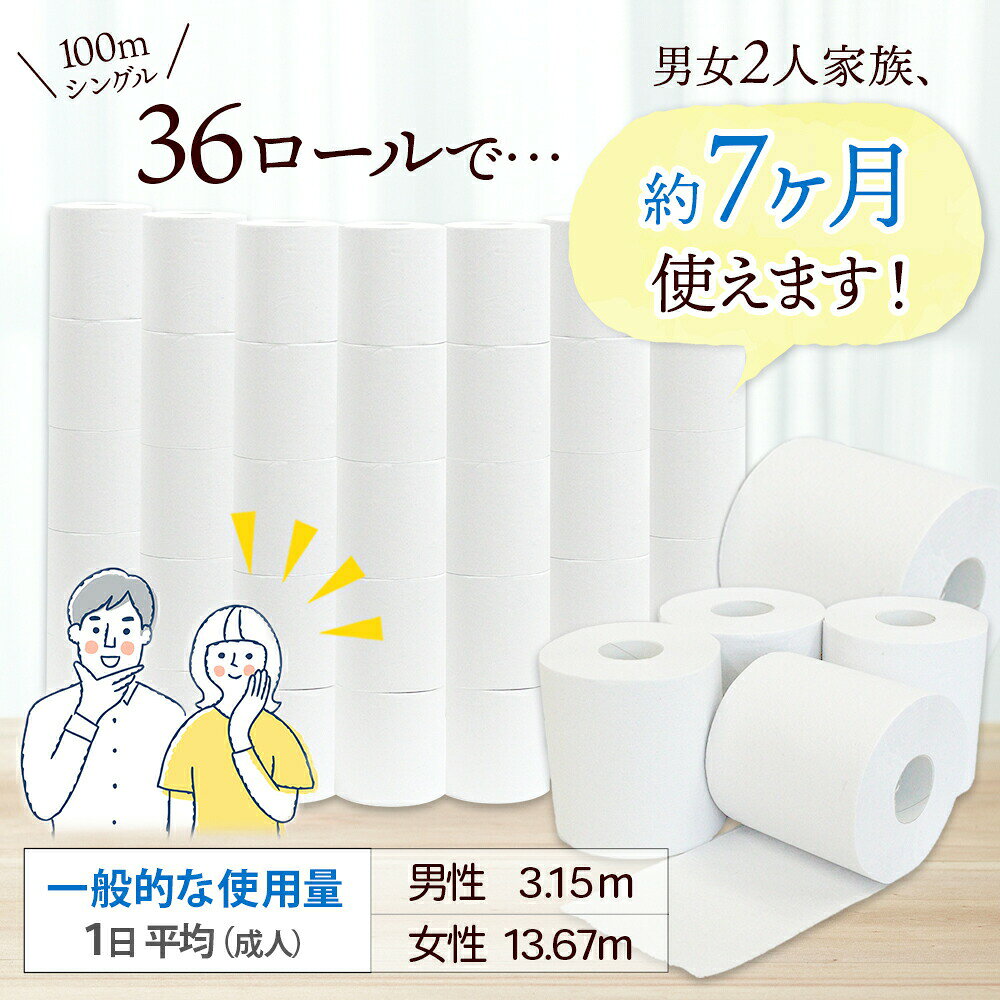 無包装 トイレットペーパー シングル ソフトタイプ 100m 36ロール/60ロール 長巻き 紙 ペーパー エコ 日用品 消耗品 114mm幅 非常用 備蓄 ストック 防災 国産 日本製 川一製紙 岐阜県 美濃市 北国からの贈り物 産直ギフト washoku-10003682 北国からの贈り物 産直ギフト サンプル画像3