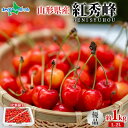 山形県産 優品 L-2L 紅秀峰 1kg サクランボ 山形 さくらんぼ 紅秀峰 山形 優等品 お取り寄せ フルーツ ギフト 果物 ギフト 旬の果物 産地直送 産...