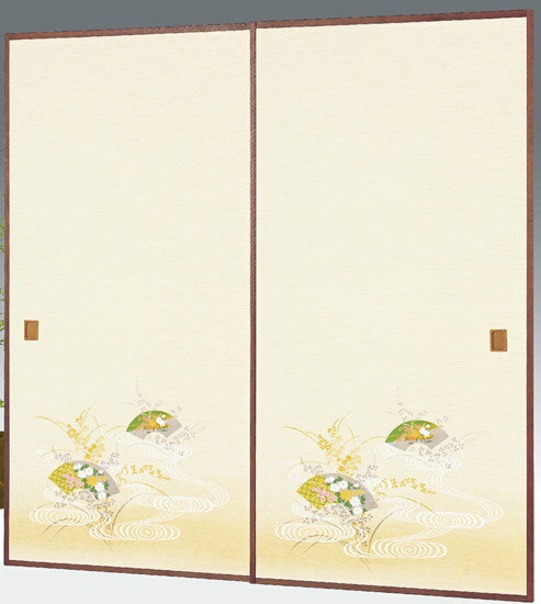 織物ふすま紙　NO-916