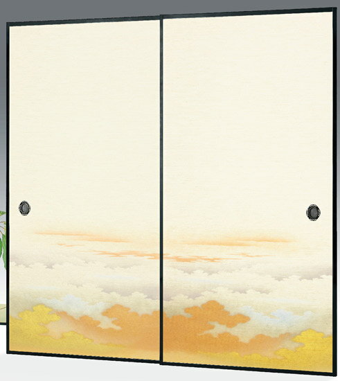 織物ふすま紙　LO-918　2枚1組