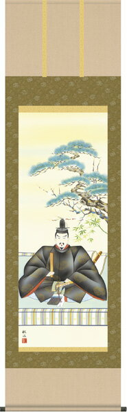 天神 掛け軸 (掛軸/端午の節句/壁掛け/子供の日/男の子/出産祝い/送料無料)