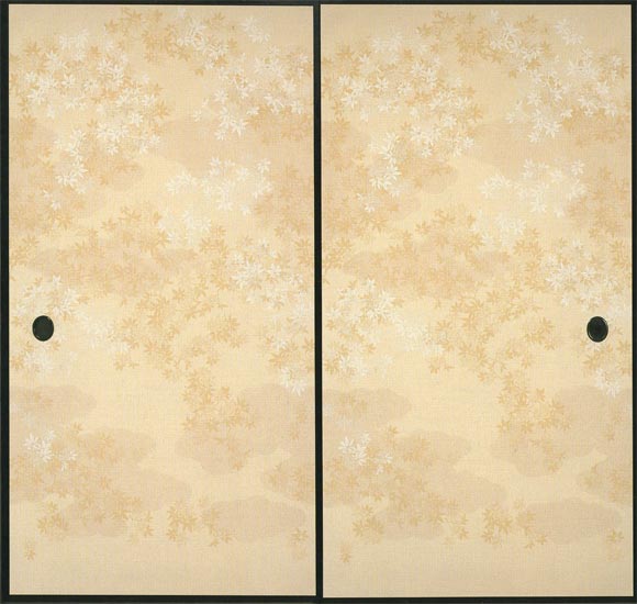 高級織物ふすま紙　S-928