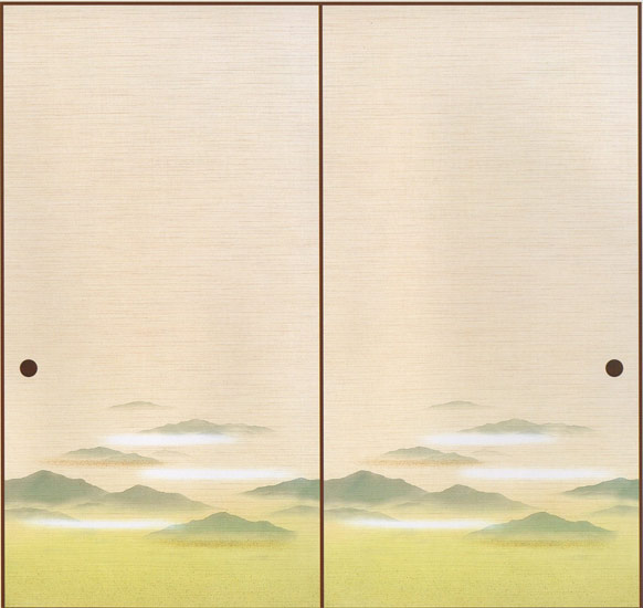 織物ふすま紙　KS-2305