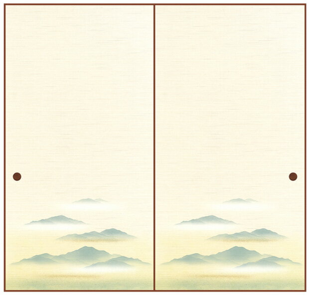 織物ふすま紙　K-1004