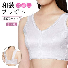 和装ブラジャー 着物 ブラジャー ハセガワ【全7サイズ】 着物下着 S/M/L/2L/3L/4L/5L 着物小物 補整下着 補正パット付 抗菌防臭加工 レディース 乗り着姿 補正用パット 大きいサイズ 送料無料 インナー 大人 礼装 おしゃれ 通年用 ハーフトップ 胸押え 着痩せ スリム