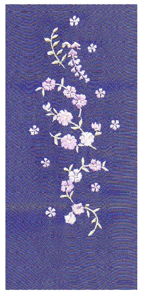 刺しゅう半衿7(刺繍衿)