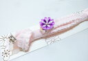 飾り紐54ピンク色　浴衣用半巾帯　飾り紐、振袖帯結び、袋帯変わり結び飾り紐、かざりひも、半巾帯 3