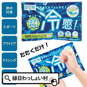 【12個セット】叩いて即冷感！瞬間冷却パック ラージ 冷感 涼感 冷却 ひんやり 冷たい たたく 叩く 熱中症対策 冷却グッズ 瞬間冷却 暑さ対策 運動会 体育祭 スポーツ大会 景品 便利 プレゼント ノベルティ ギフト 販促 涼感 保冷 スポーツ 運動 発熱時 保冷剤 アウトドア