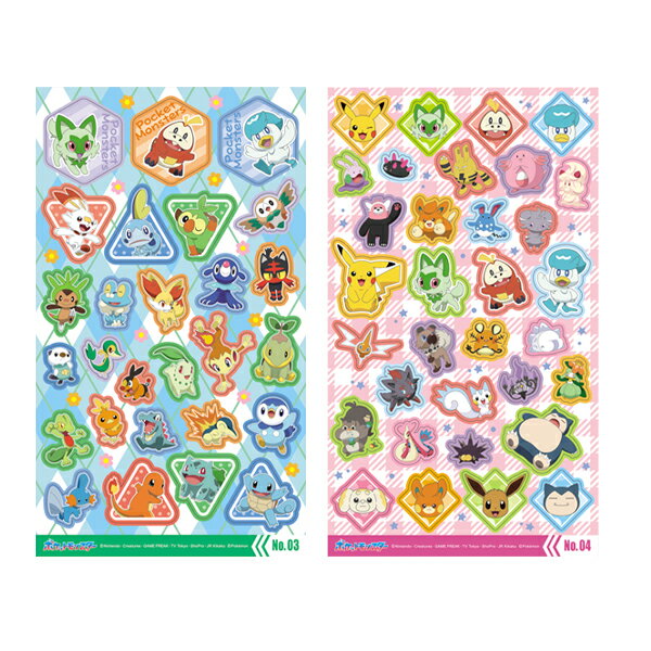 12個セット】ポケットモンスター キラッとシール2 全6種 12個セット】ポケットモンスター キラッとシール2 全6種