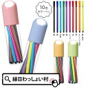 【12個セット】カラーペン10色セット カラーペン ペン ケース入り 景品 便利 プレゼント ノベルティ ギフト セット 文房具 文具 便利 販促 入園 卒園 ...