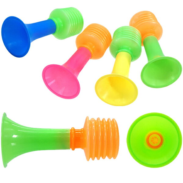 【25個セット】カラフルびっくりラッパ 縁日景品 ラッパ パフパフ おもちゃ 人気 縁日用品 楽器 パフパフラッパ くじ引き景品 縁日 お祭り 景品 玩具 男の子 女の子 イベント 3