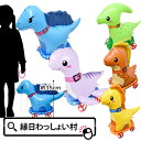 【5個セット】たのしいおさんぽ ダイナソー 恐竜 ころころ お散歩 おさんぽ ビニール玩具 エア玩具 コロコロ 空気物 ビニールおもちゃ空気 エアー プレゼント...