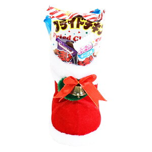 クリスマスお菓子袋詰め合わせ シンプルブーツ 25cm お菓子入り クリスマスブーツ/クリスマス プレゼント/ブーツ/お菓子/サンタ/サンタクロース/サンタブーツ/子ども会 子供会/クリスマス会/プレゼント