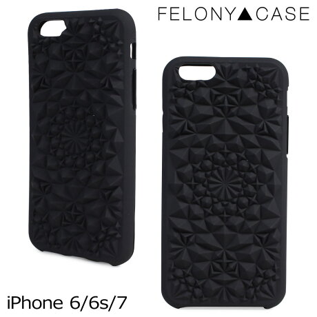 フェロニーケース Felony Case iPhone8 SE 7 6 6s ケース スマホケース 携帯 アイフォン アイフォーン レディース ブラック