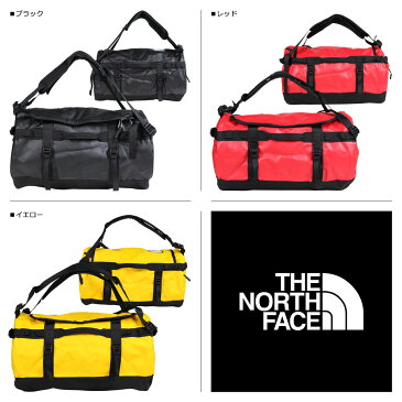 THE NORTH FACE BASE CAMP DUFFEL S ノースフェイス リュック ボストンバッグ ダッフルバッグ メンズ ブラック レッド イエロー 黒 T93ETOJK3