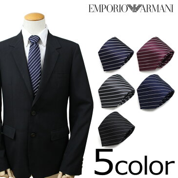 【最大1000円OFFクーポン】 EMPORIO ARMANI エンポリオアルマーニ ネクタイ イタリア製 シルク ビジネス 結婚式 メンズ ブランド