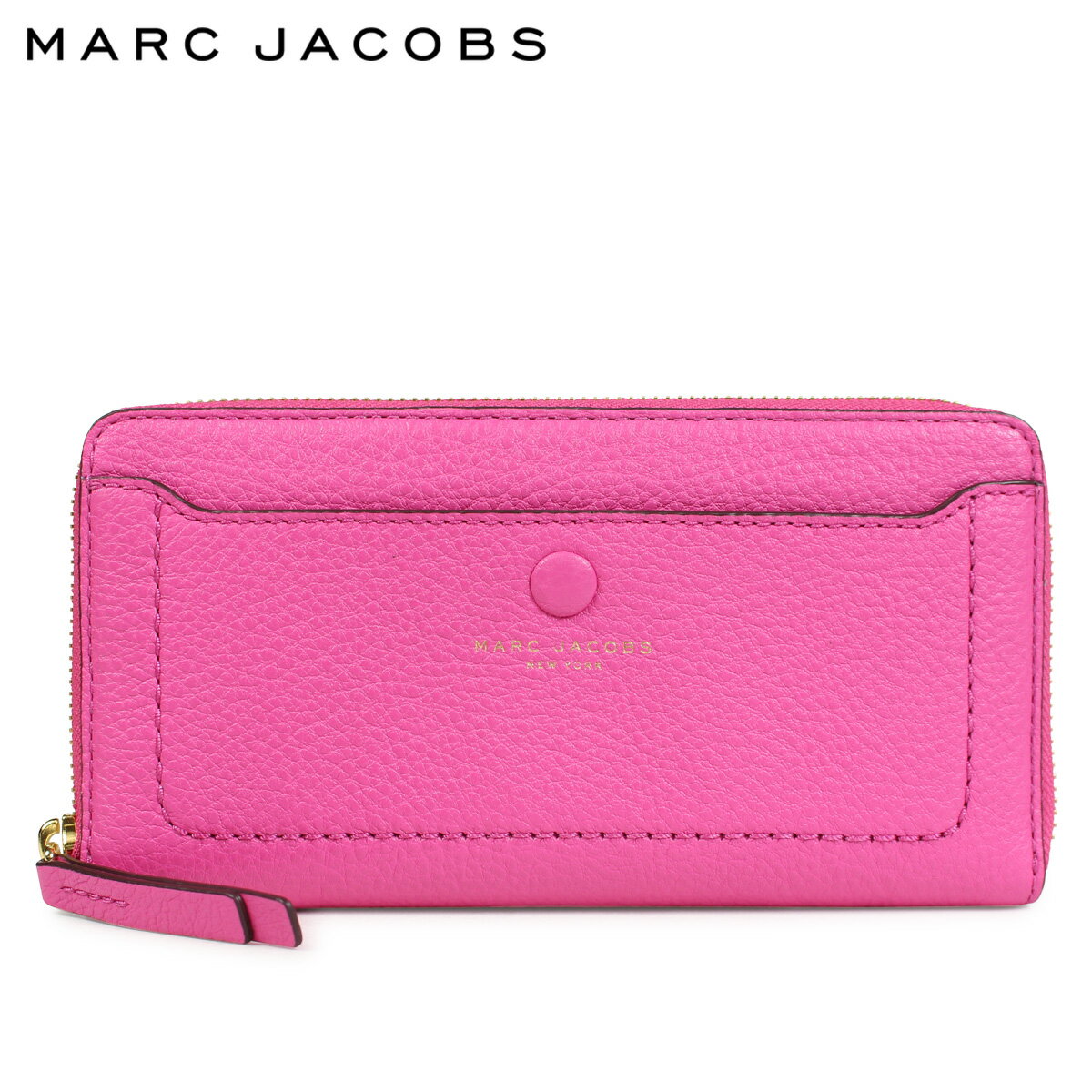 【最大1000円OFFクーポン配布中】 MARC JACOBS LEATHER VERTICAL ZIP-AROUND WALLET マークジェイコブス 財布 長財布 レディース ラウンドファスナー レザー ピンク M0013948のサムネイル