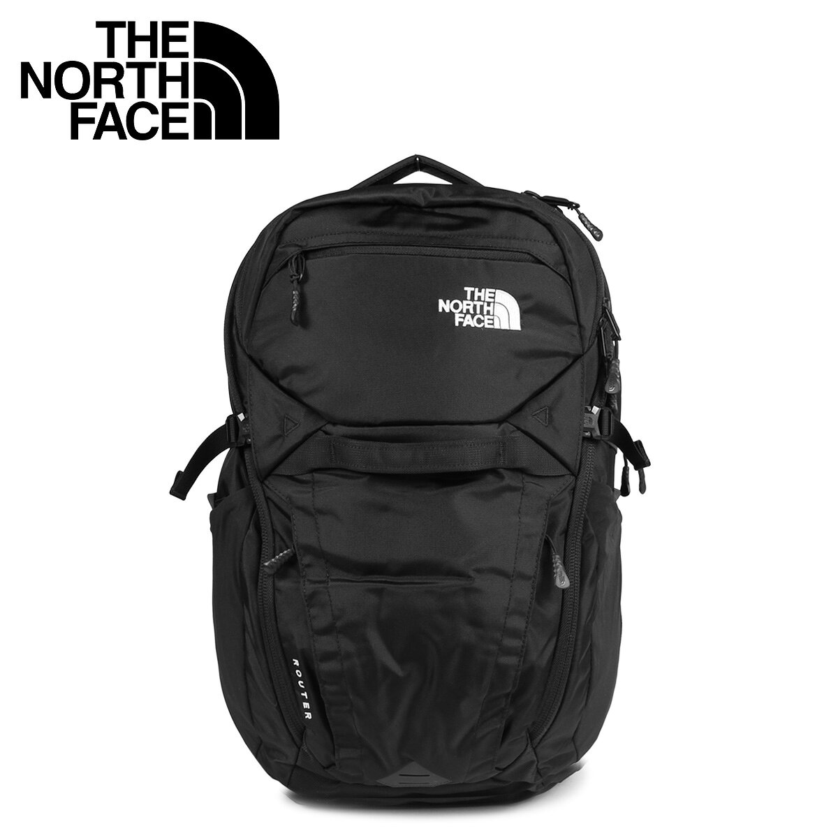 【最大1000円OFFクーポン】 THE NORTH FACE ROUTER ノースフェイス リュック メンズ レディース 40L ルーター ブラック 黒 NF0A3ETU