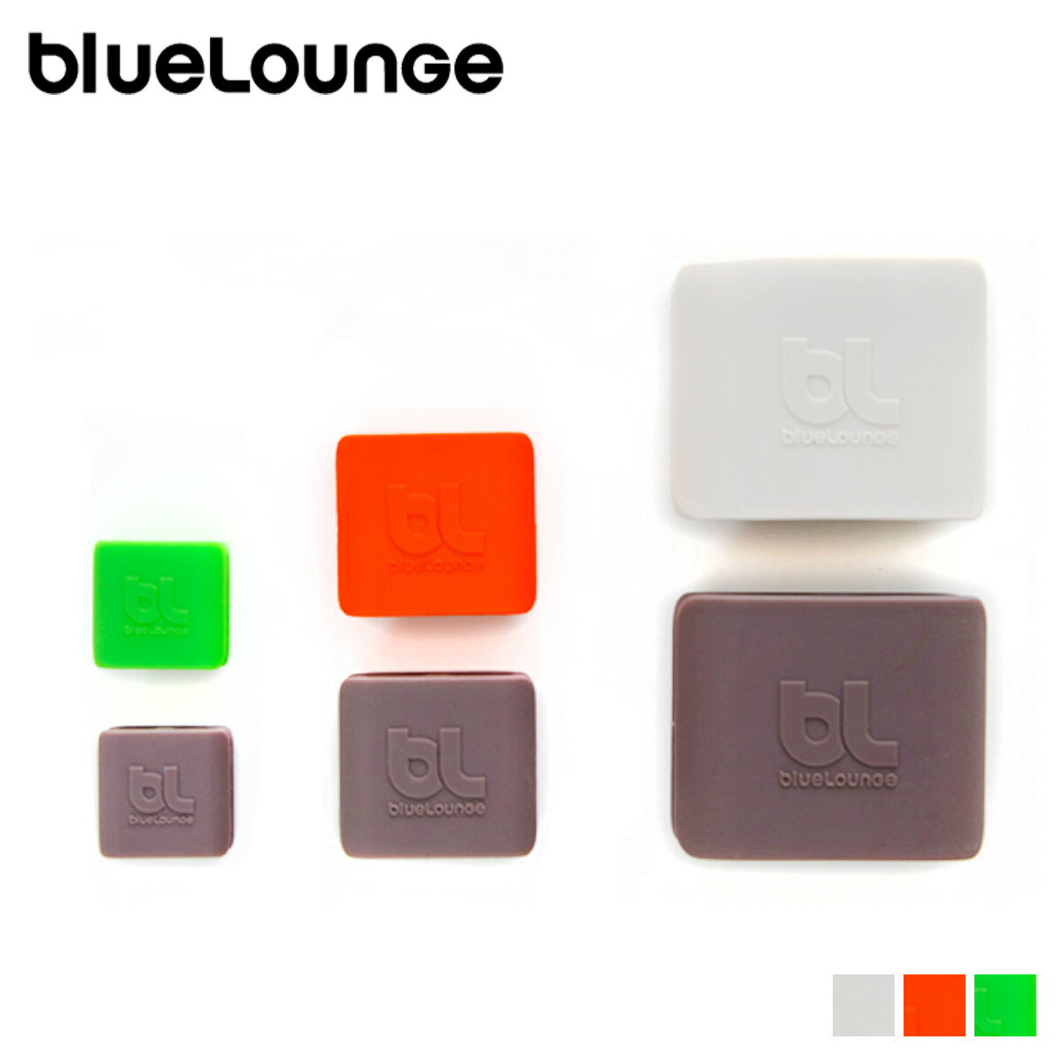 Bluelounge CABLE CLIP ブルーラウンジ 充電 マルチ ケーブル クリップ ホルダー iPhone スマホケース スマートフォン パソコン PC USBケーブル ダーク グレー BLD