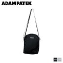 【最大1000円OFFクーポン】 ADAM PATEK ARBOR MINI SHOULDER BAG アダムパテック バッグ ショルダーバッグ メンズ レディース ブラック グレー 黒 AMPK-B048