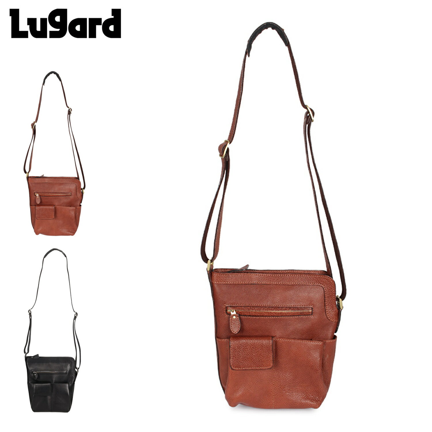 乐天商城 - 【最大1000円OFFクーポン】 Lugard NEVADA BAG SHOULDER BAG ラガード 青木鞄 バッグ ショルダーバッグ メンズ ブラウン 5084
