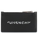 【最大1000円OFFクーポン】 GIVENCHY CARD HOLDER ジバンシー パスケース カードケース ID 定期入れ 財布 ミニ財布 メンズ ブラック 黒 BK6001