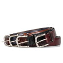 yő1000~OFFN[|z MACKINTOSH PHILOSOPHY LEATHER BELT }bLgbV tB\tB[ xg U[xg Y {v obN ubN lCr[ uE `R  MAP-607024