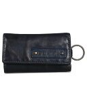 POLICE LAVARE KEY CASE ポリス キーケース キーホルダー メンズ ラヴァーレ 6連 ブラック ネイビー キャメル 黒 PA-59600