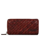 POLICE MESH LONG WALLET ポリス 財布 長財布 メンズ メッシュ ラウンドファスナー ブラック ブラウン カーキ 黒 PA-70302