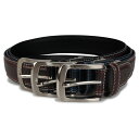 yő1000~OFFN[|z Munsingwear LEATHER BELT }VOEFA xg U[xg Y ubN lCr[ uE  MU-105026