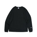 Champion LONG SLEEVE T-SHIRT チャンピオン Tシャツ 長袖 メンズ レディース ブラック ホワイト グレー ネイビー レッド グリー...