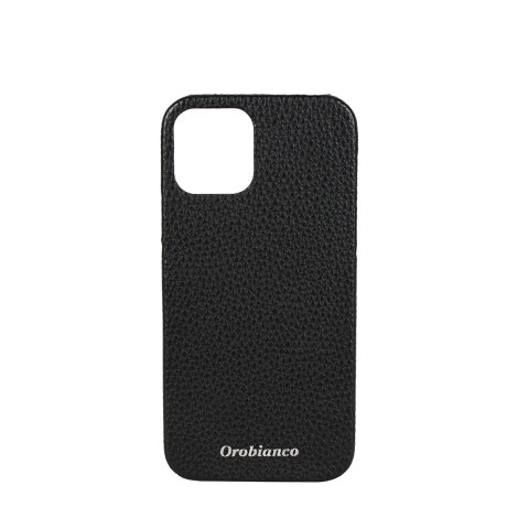Orobianco オロビアンコ iPhone 12 mini 12 12 Pro ケース スマホケース 携帯 アイフォン メンズ レディース シュリンク調 PU LEATHER BACK CASE ブラック ネイビー グレージュ レッド 黒