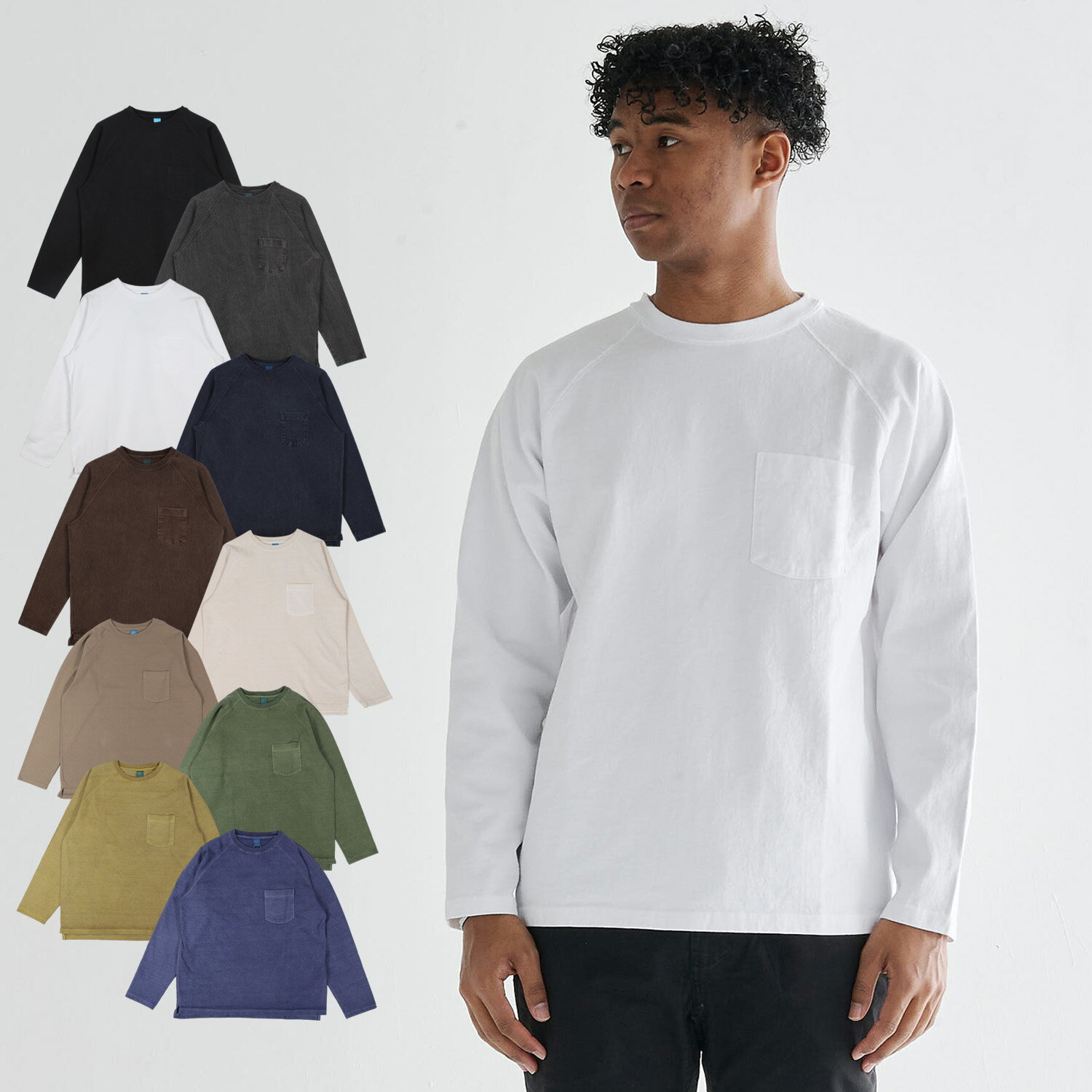 Good On LS HVY RAGLAN PK TEE 