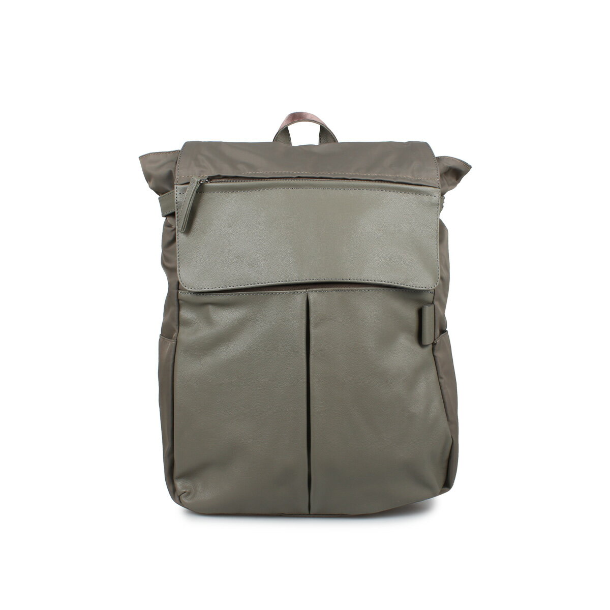 YSACCS NYLON COWHIDE RUCKSACK L イザック リュック バッグ バックパック レディース 撥水 ブラック ネイビー グレージュ 黒 2060448