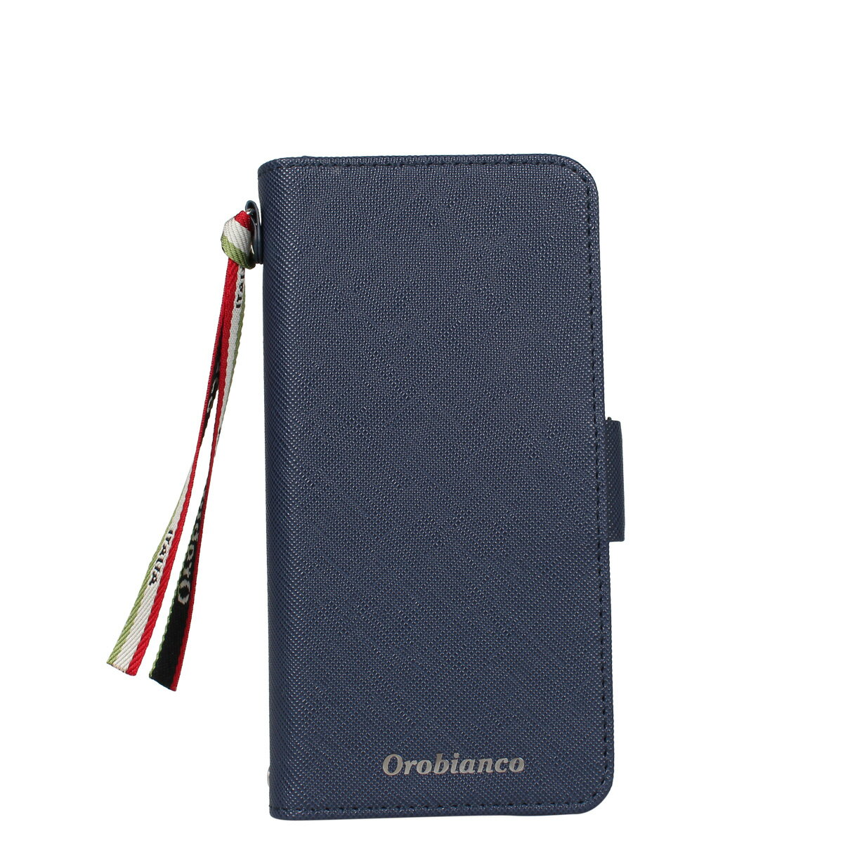 Orobianco PU LEATHER BOOK TYPE CASE オロビアンコ iPhone SE 8 iPhone 7 6s ケース スマホケース 携帯 手帳型 アイフォン メンズ レディース サフィアーノ調 ブラック ネイビー カーキ レッド 黒