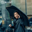 【最大1000円OFFクーポン配布中】 BLUNT ブラント 長傘 雨傘 65cm CLASSIC クラシック メンズ レディース 軽量 耐風 ブラック チャコ...