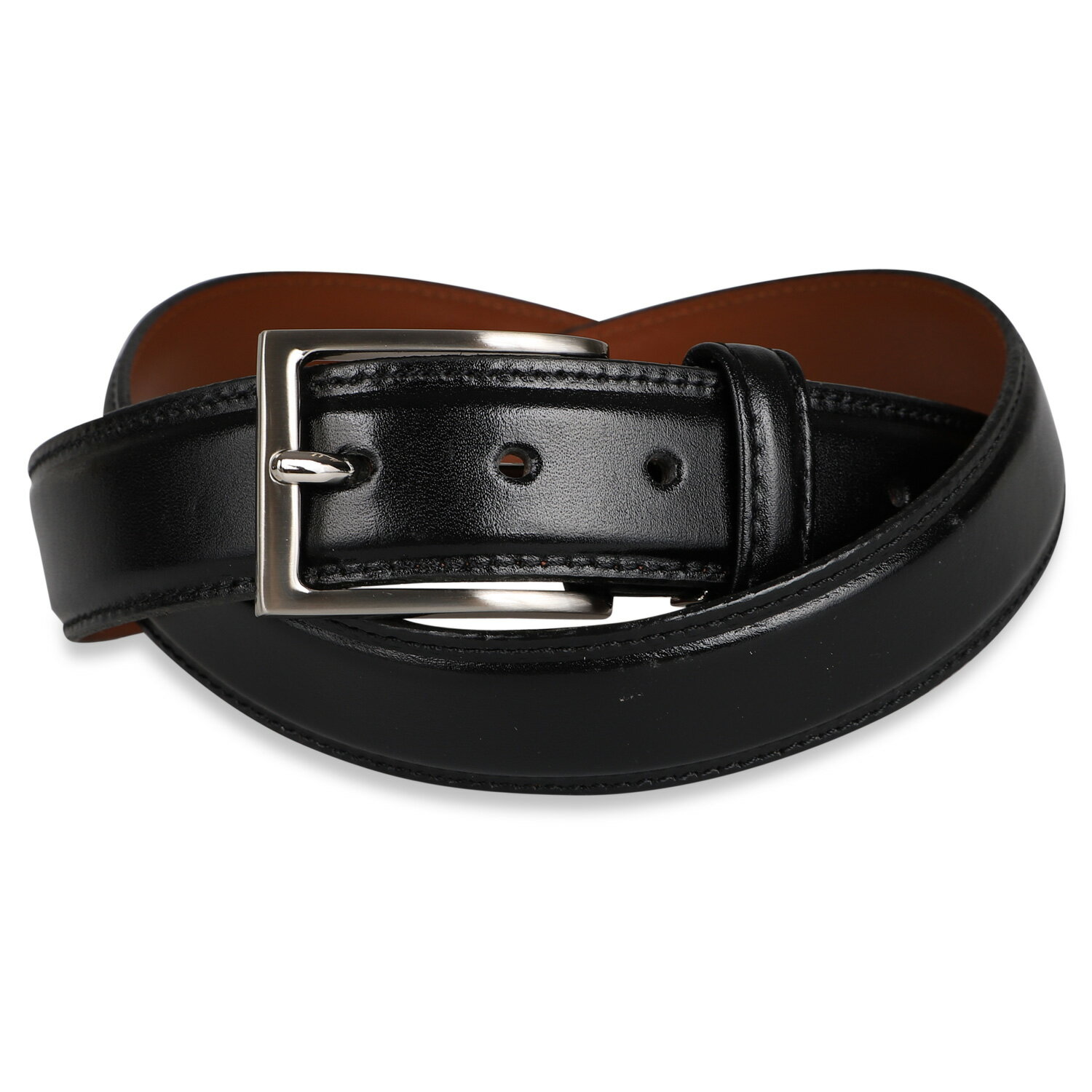 Prairie ベルト メンズ 【最大1000円OFFクーポン】 PRAIRIE GINZA LEATHER BELT プレリーギンザ ベルト メンズ 本革 ブラック ブラウン 黒 NB13770