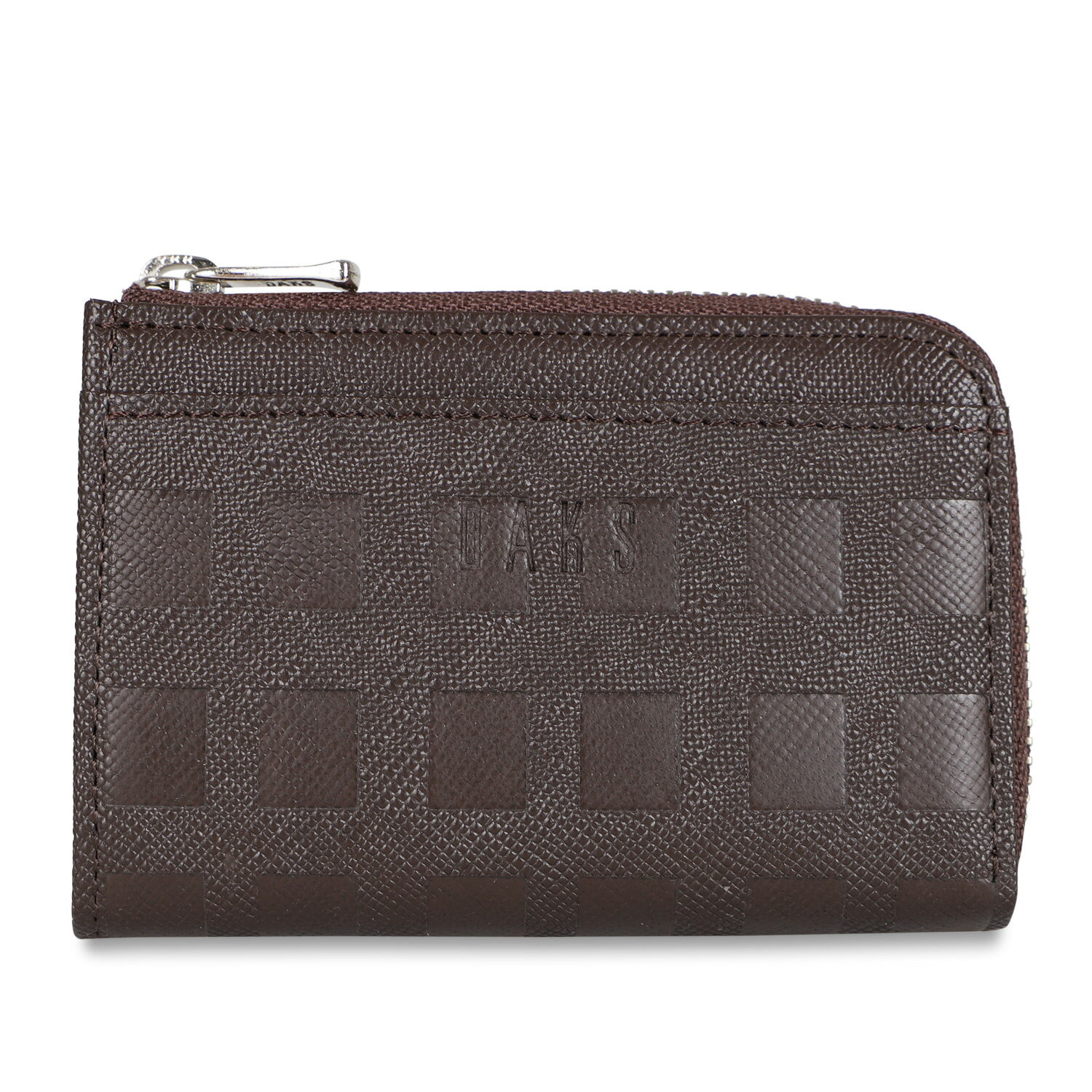 【最大1000円OFFクーポン】 DAKS ダックス 財布 小銭入れ コインケース COIN CASE メンズ L字ファスナー ブラック ネイビー ブラウン 黒 DP25775